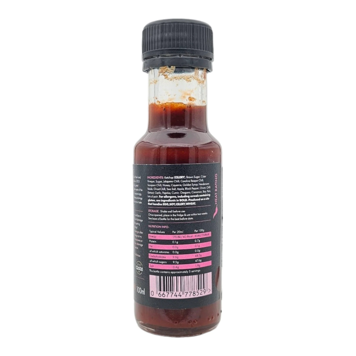 Firefly Barbecue | 7 Deadly Wings Extreme Hot Sauce | 100 ml