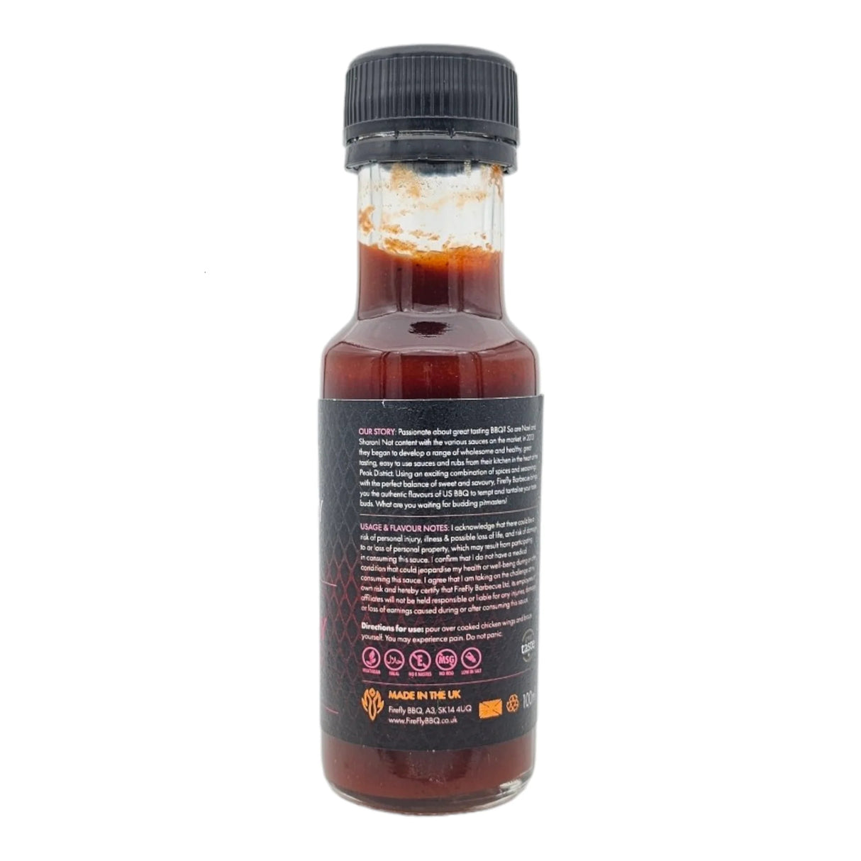 Firefly Barbecue | 7 Deadly Wings Extreme Hot Sauce | 100 ml