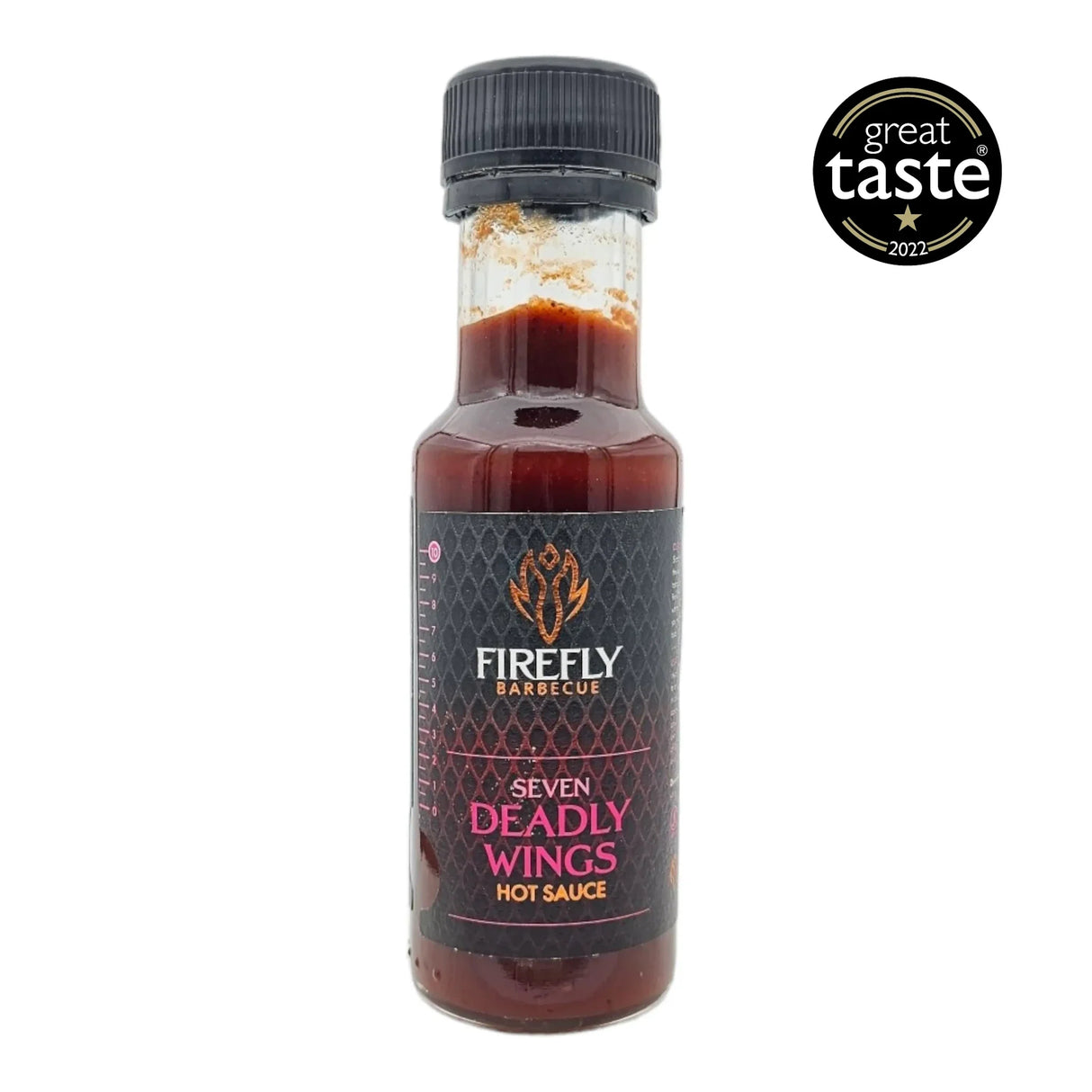Firefly Barbecue | 7 Deadly Wings Extreme Hot Sauce | 100 ml