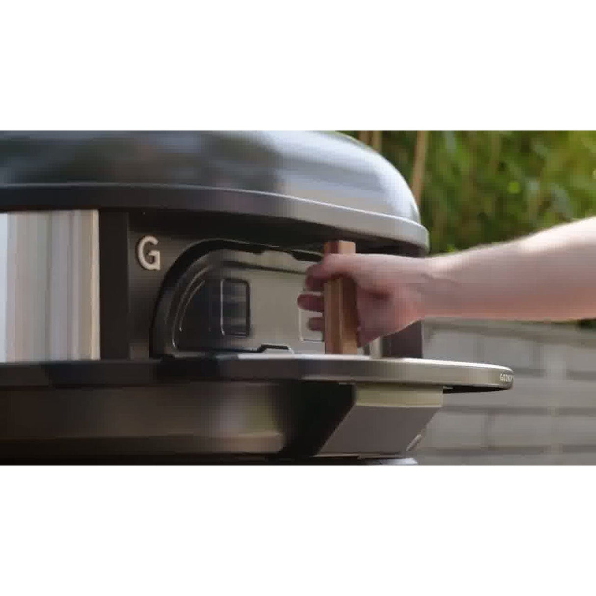 Dome Gen 2 Series Door man holding door handle