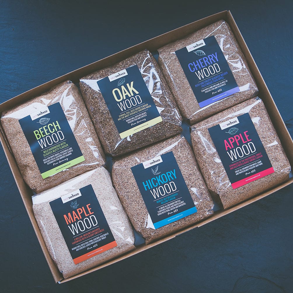 Wood Smoking Dust Collection on black