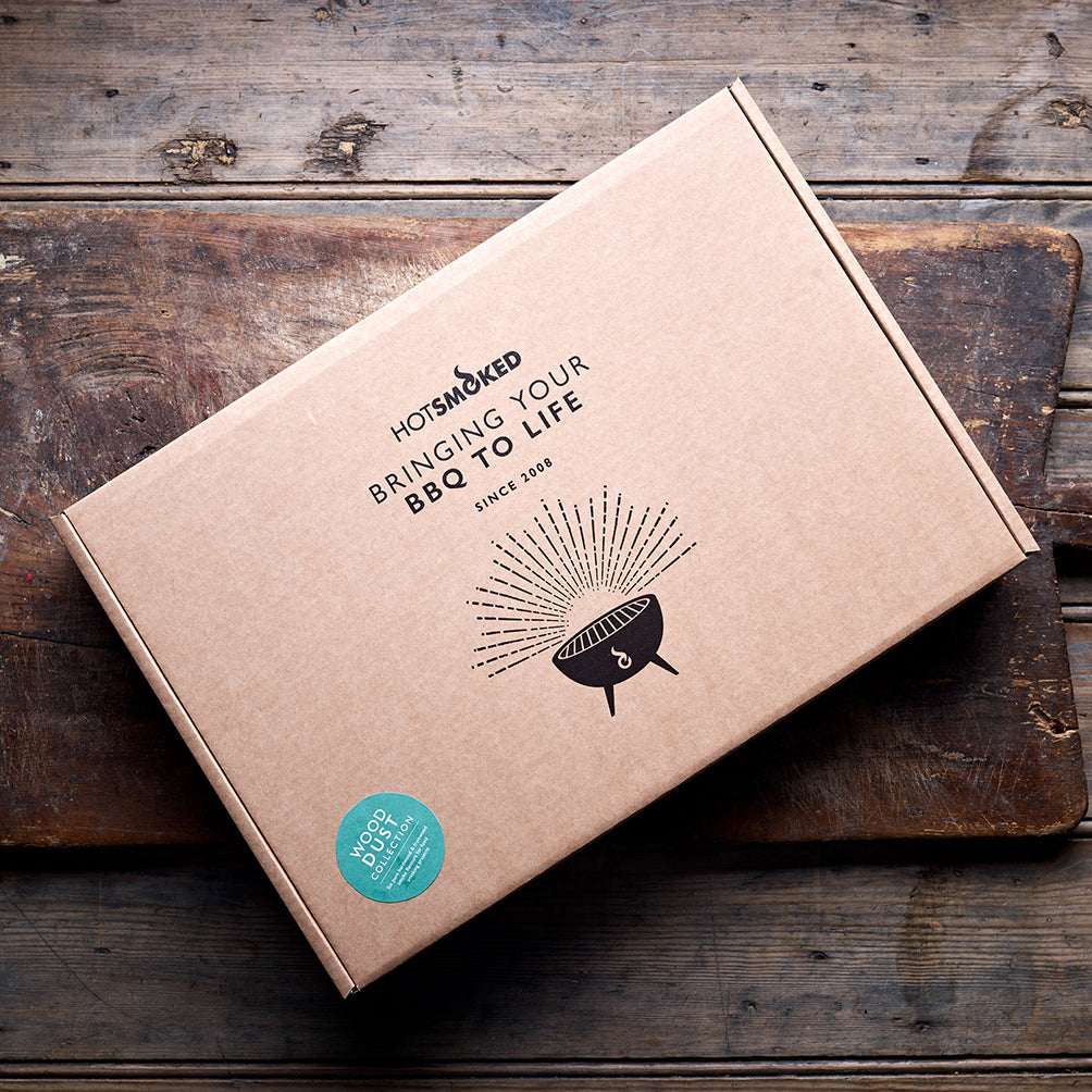 Wood Smoking Dust Collection box closed