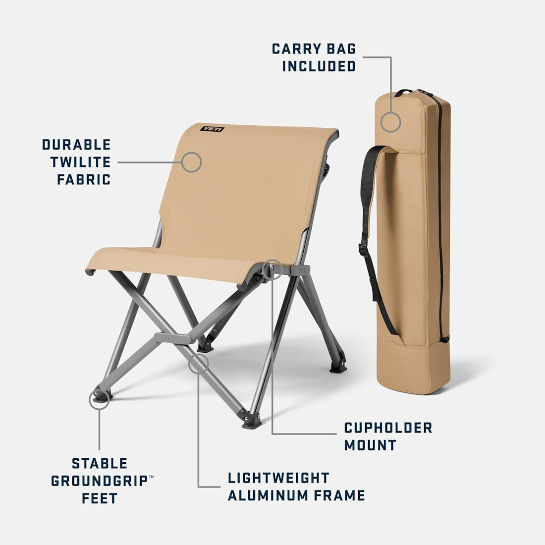 YETI | Trailhead® Field Chair | Choose From Two Colors