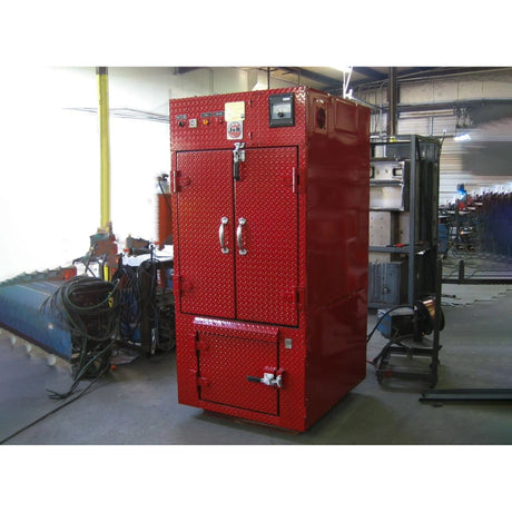 Little Red Smokehouse 250 FSE Smoker front view closed