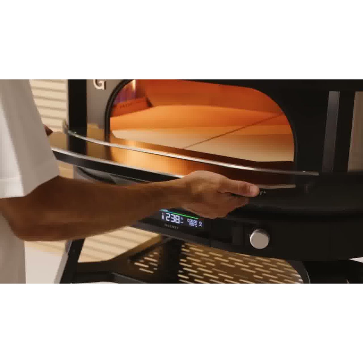 Dome Gen 2 Mantel man setting up mantel