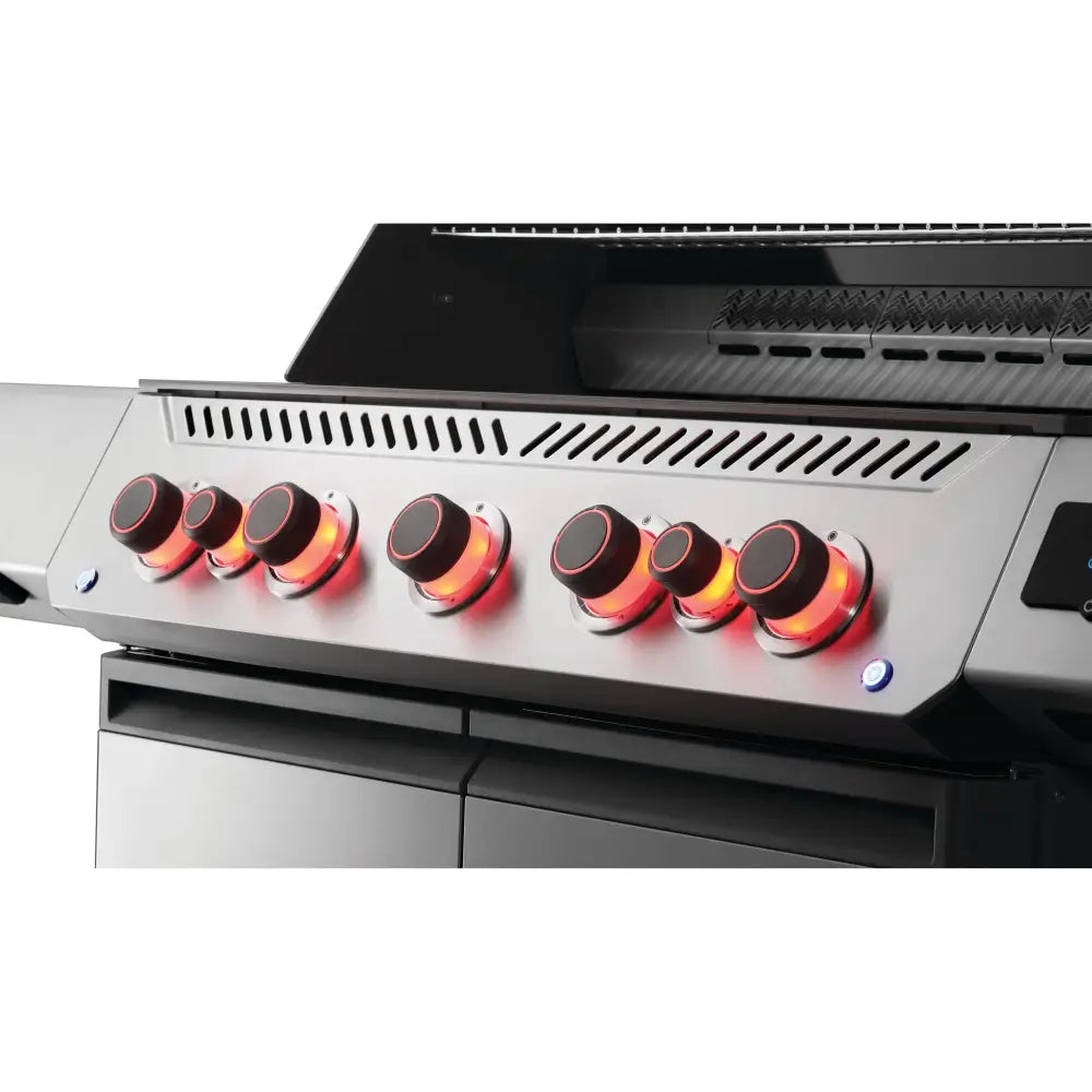 Napoleon Prestige 665 Connected Gas Grill red control board buttons