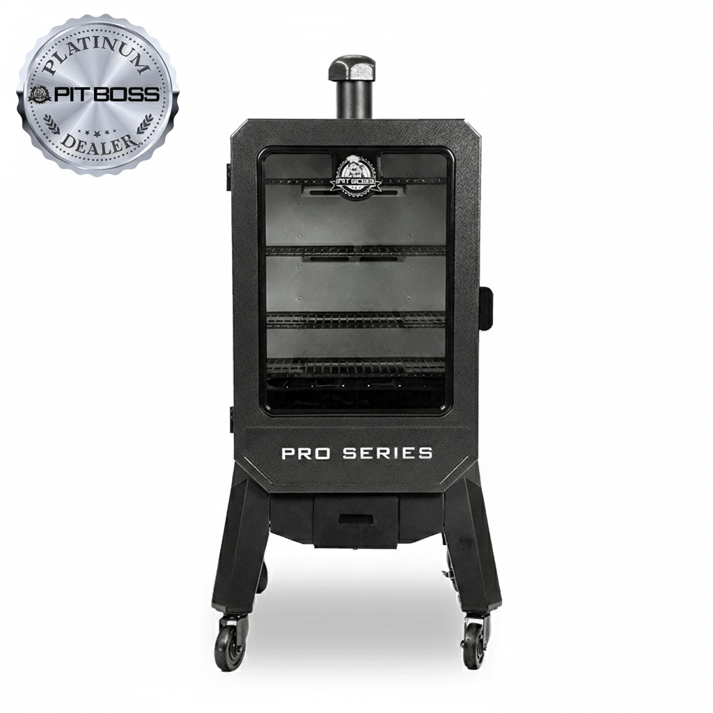 Pit Boss Grills | Pit Boss Pro Series 4-Series Vertical Wood Pellet Smoker + Free Gift