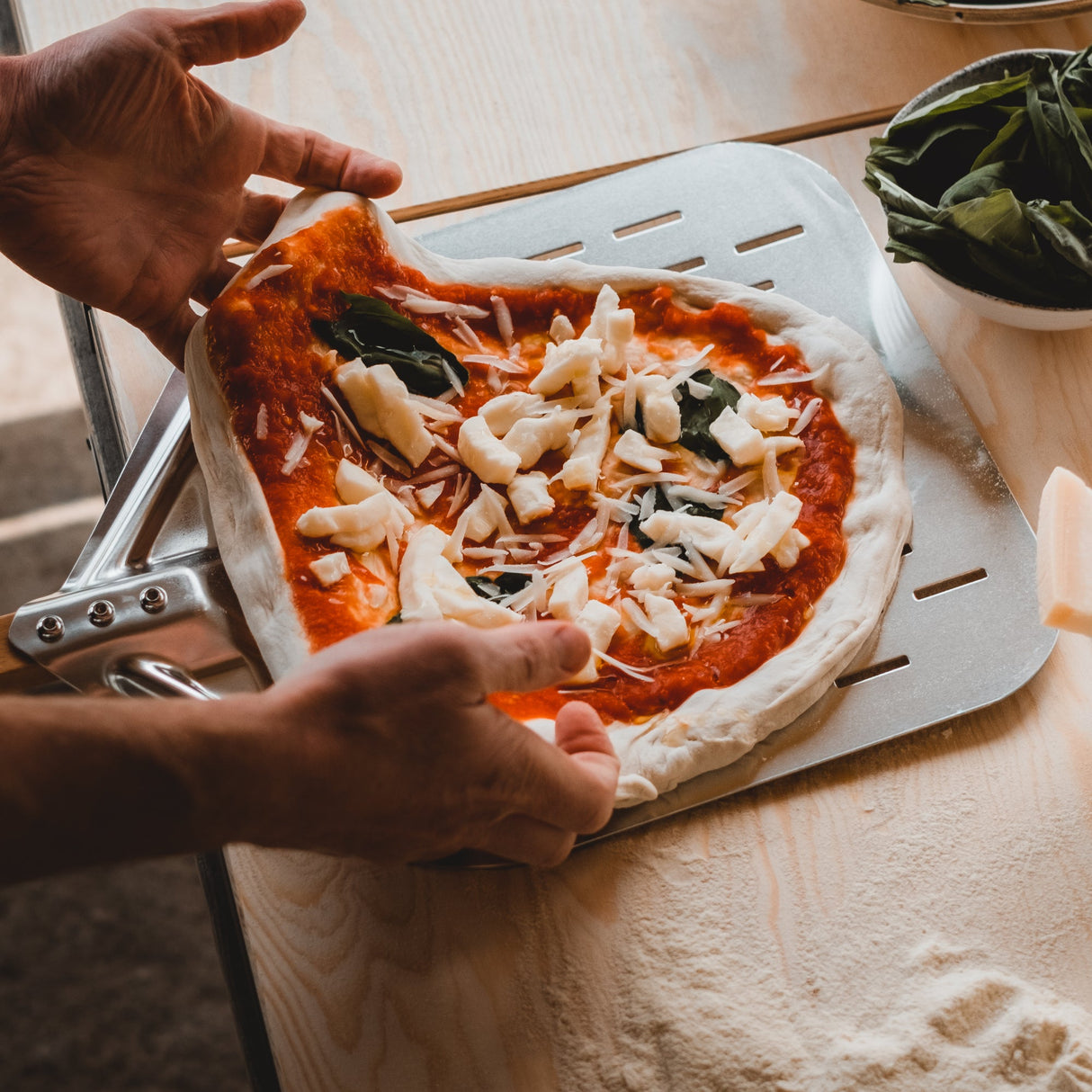 Woody Neapolitan Pizza Dough Balls