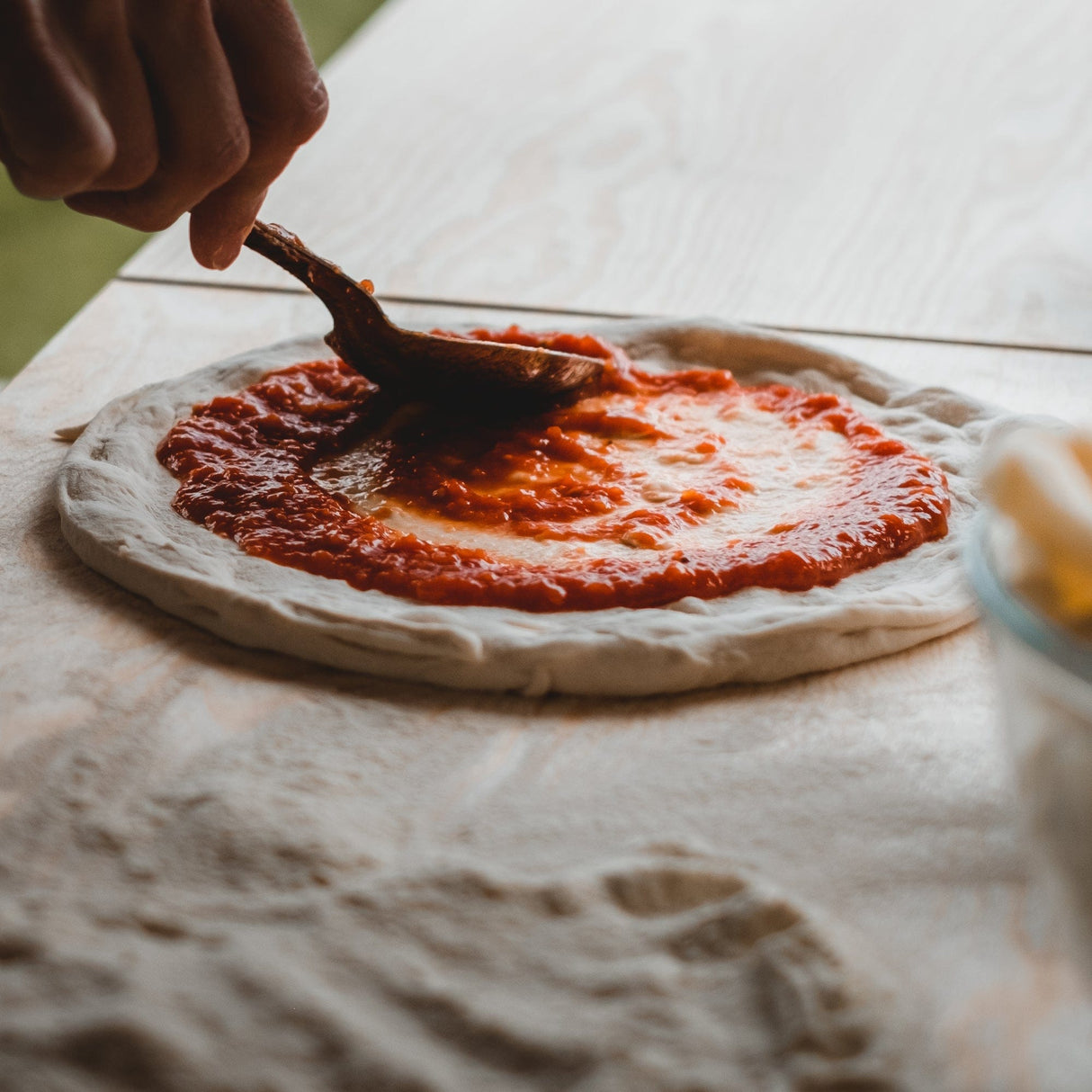 Woody Neapolitan Pizza Dough Balls
