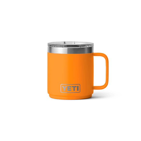 orange YETI Rambler 10oz Mug with Magslider Lid