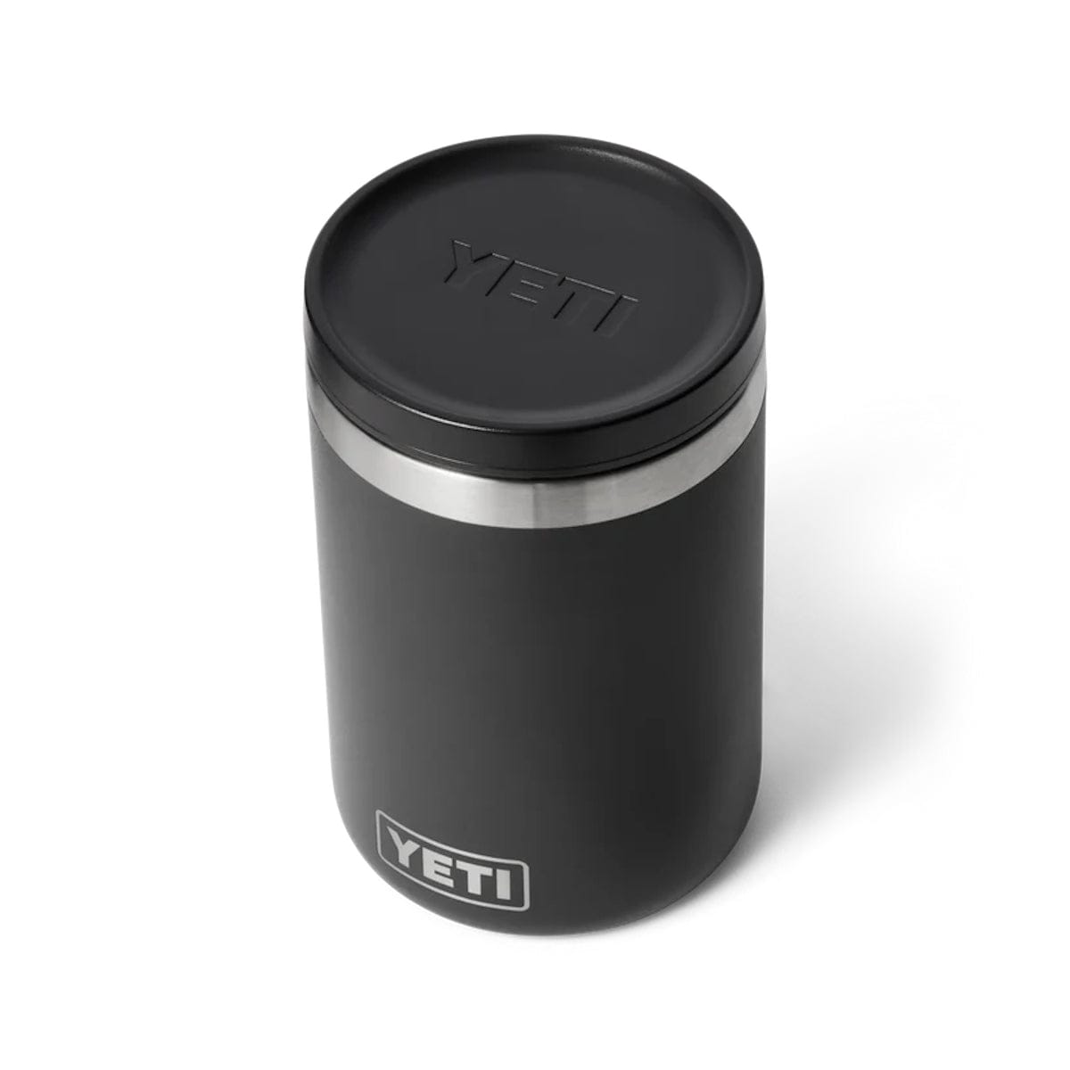 YETI Rambler Food Jar 16 oz Core Colours black jar front top view