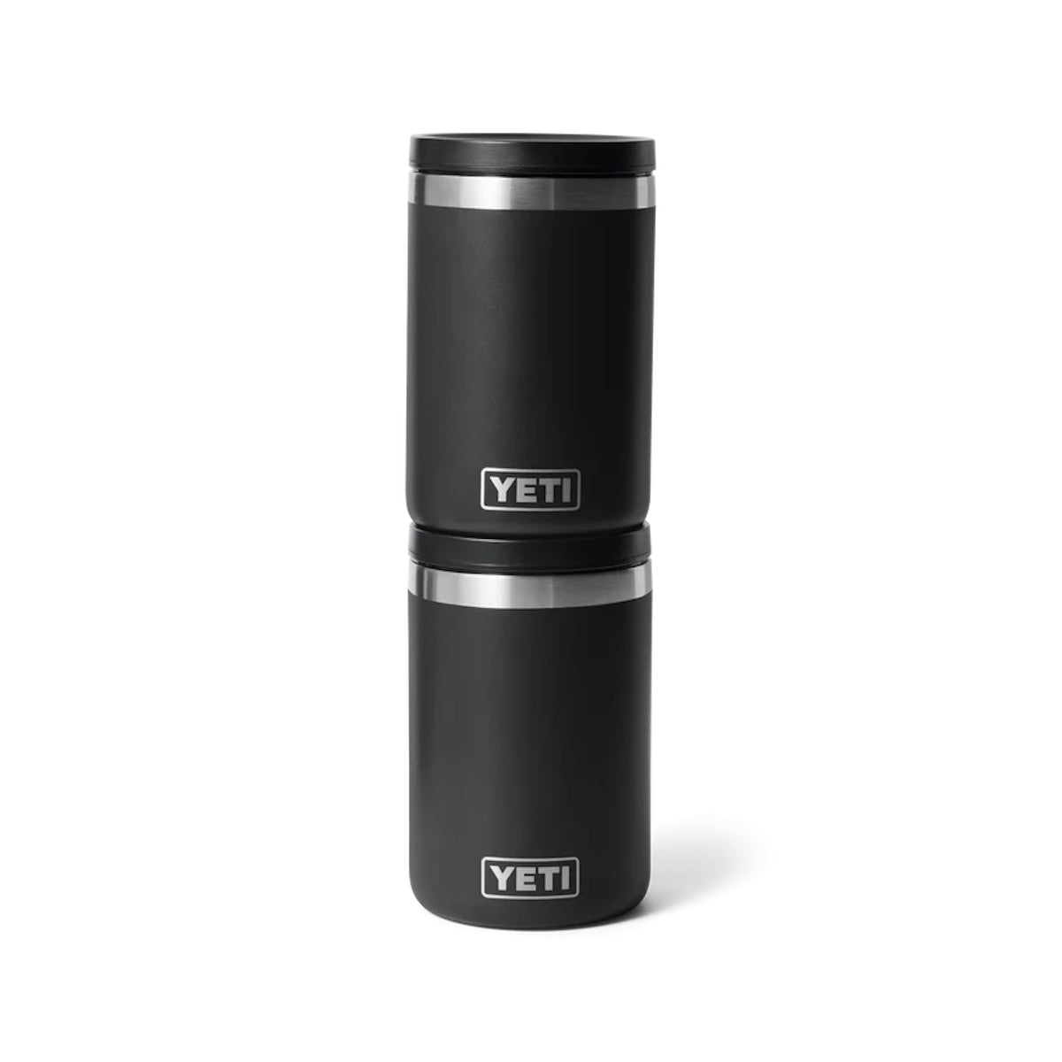 YETI Rambler Food Jar 16 oz Core Colours black jars stacked