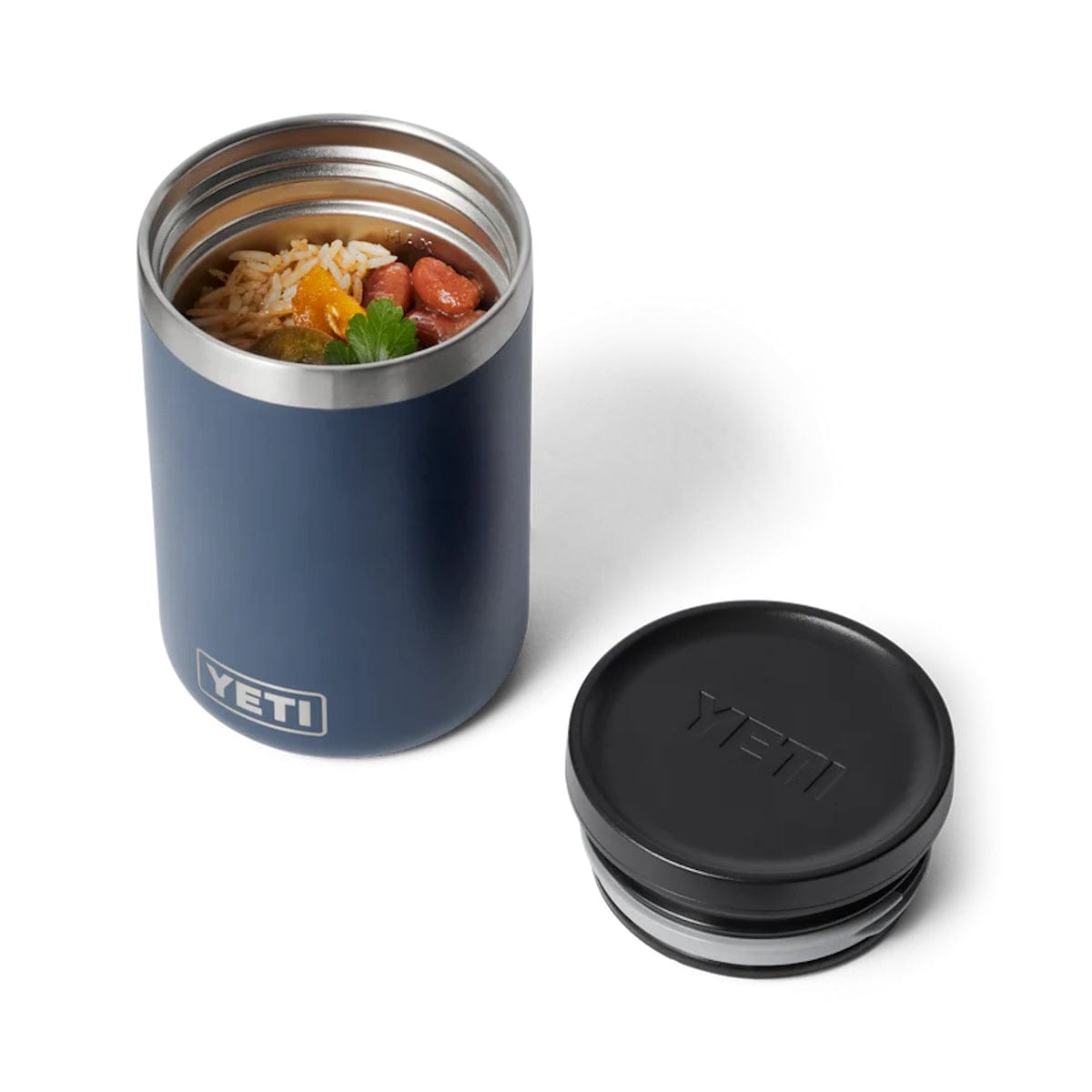 YETI Rambler Food Jar 16 oz Core Colours full of food