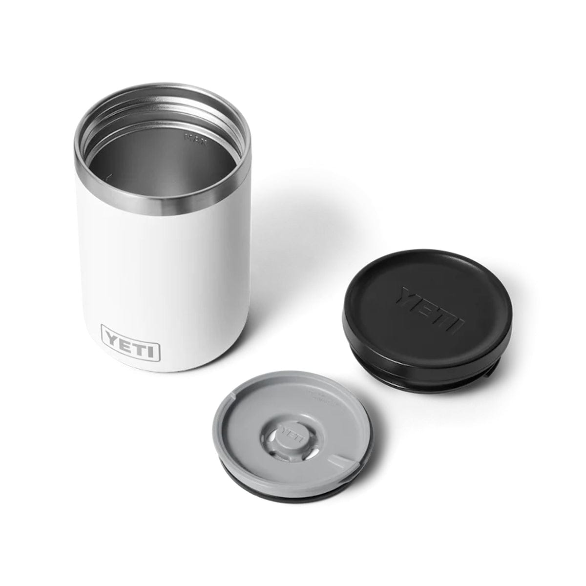 YETI Rambler Food Jar 16 oz Core Colours white jar all parts