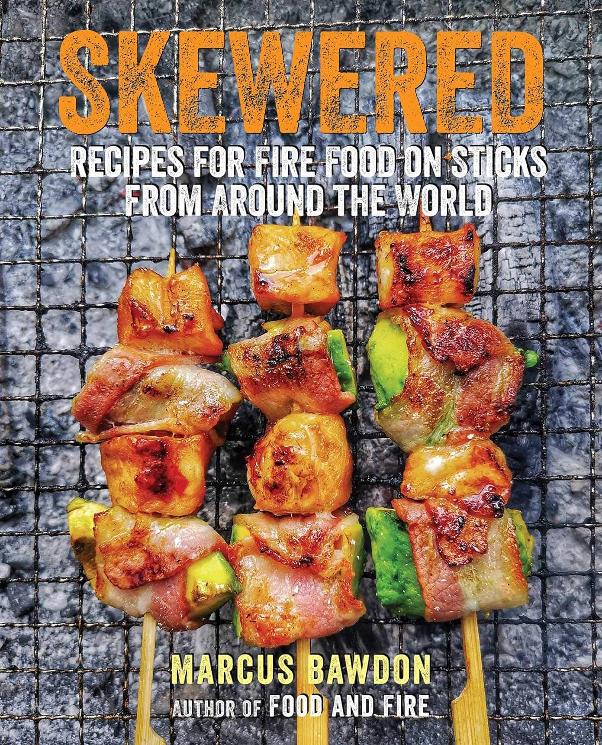 Skewered by Marcus Bawdon Hardcover Cookbook book cover