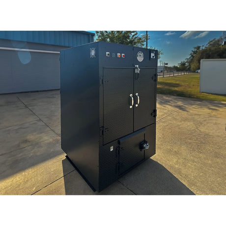 Smoke-Master 250 RFS Smoker outdoor closed front view