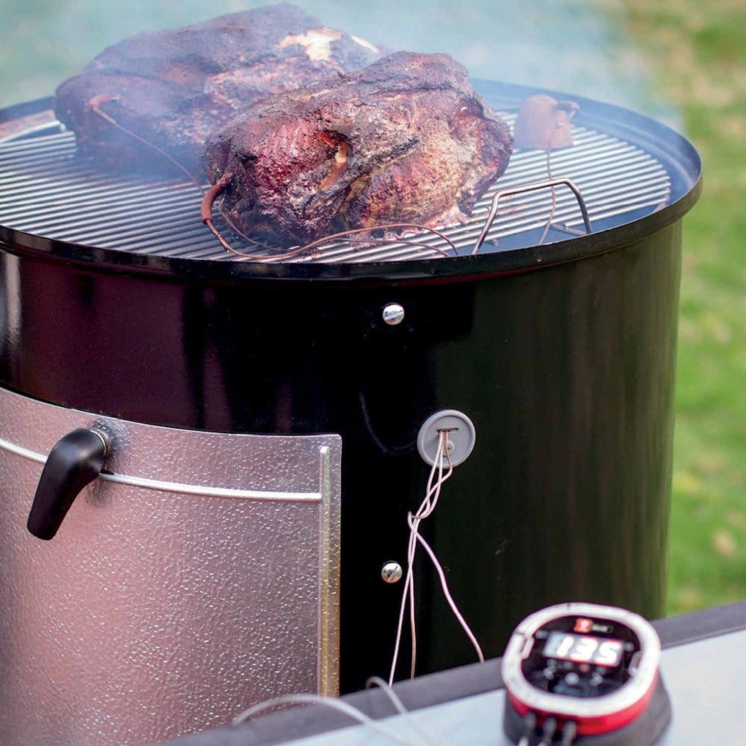 Weber | Smokey Mountain Cooker Smoker 57cm + Free Outdoor Cover