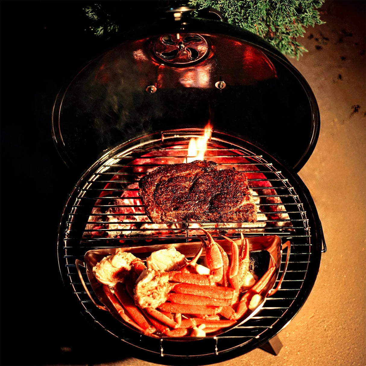 SnS Grills | Home 'N Roam Travel Kettle Charcoal Grill (Pre-Order))