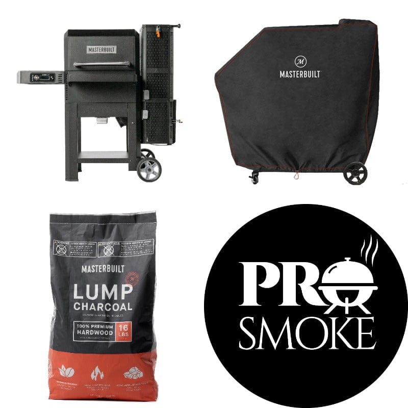 Masterbuilt Gravity Series 600 Digital WiFi Charcoal Grill and Smoker + 8 Bags Of Charcoal