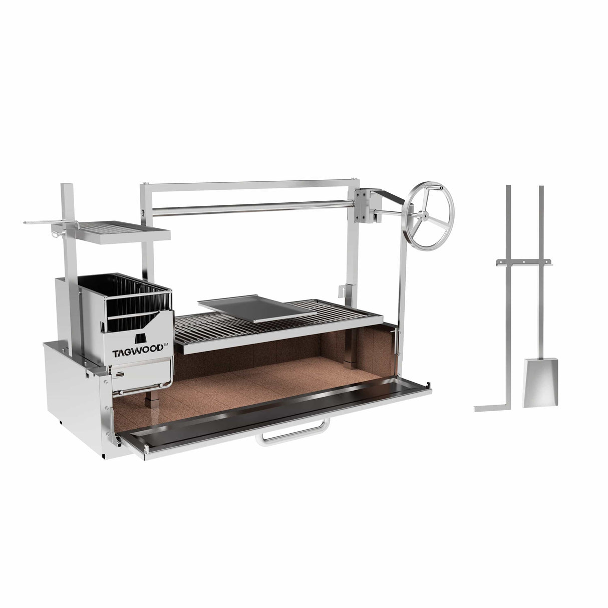 Tagwood BBQ | Argentine Wood Fire & Charcoal Gaucho Grill | BBQ25SS