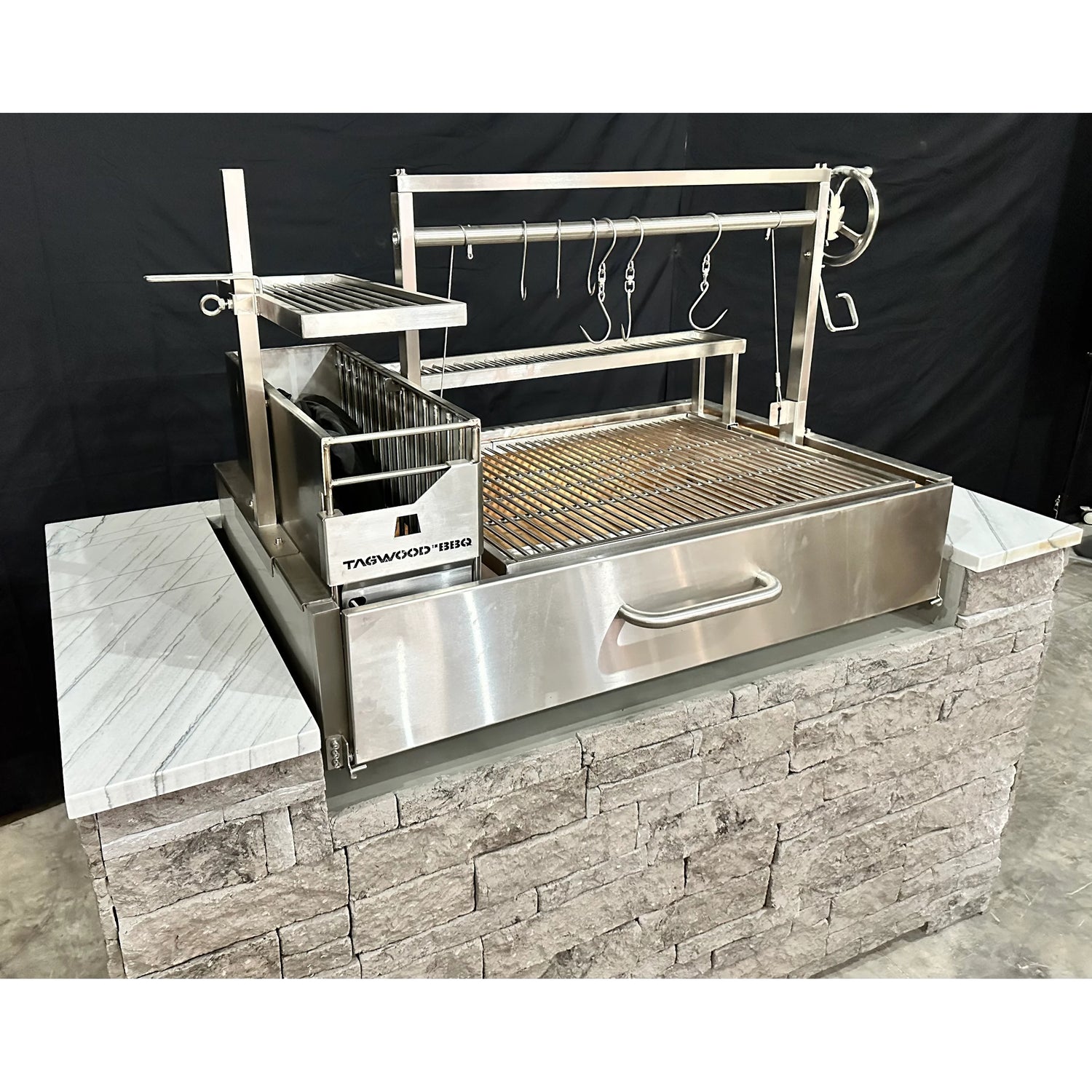 Tagwood BBQ | Argentine Wood Fire & Charcoal Gaucho Grill | BBQ25SS