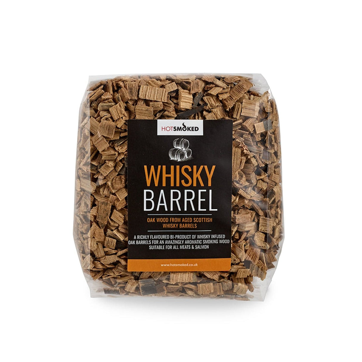 HotSmoked | Whisky Barrel Oak Smoking Chips | Saver/Refill 500g