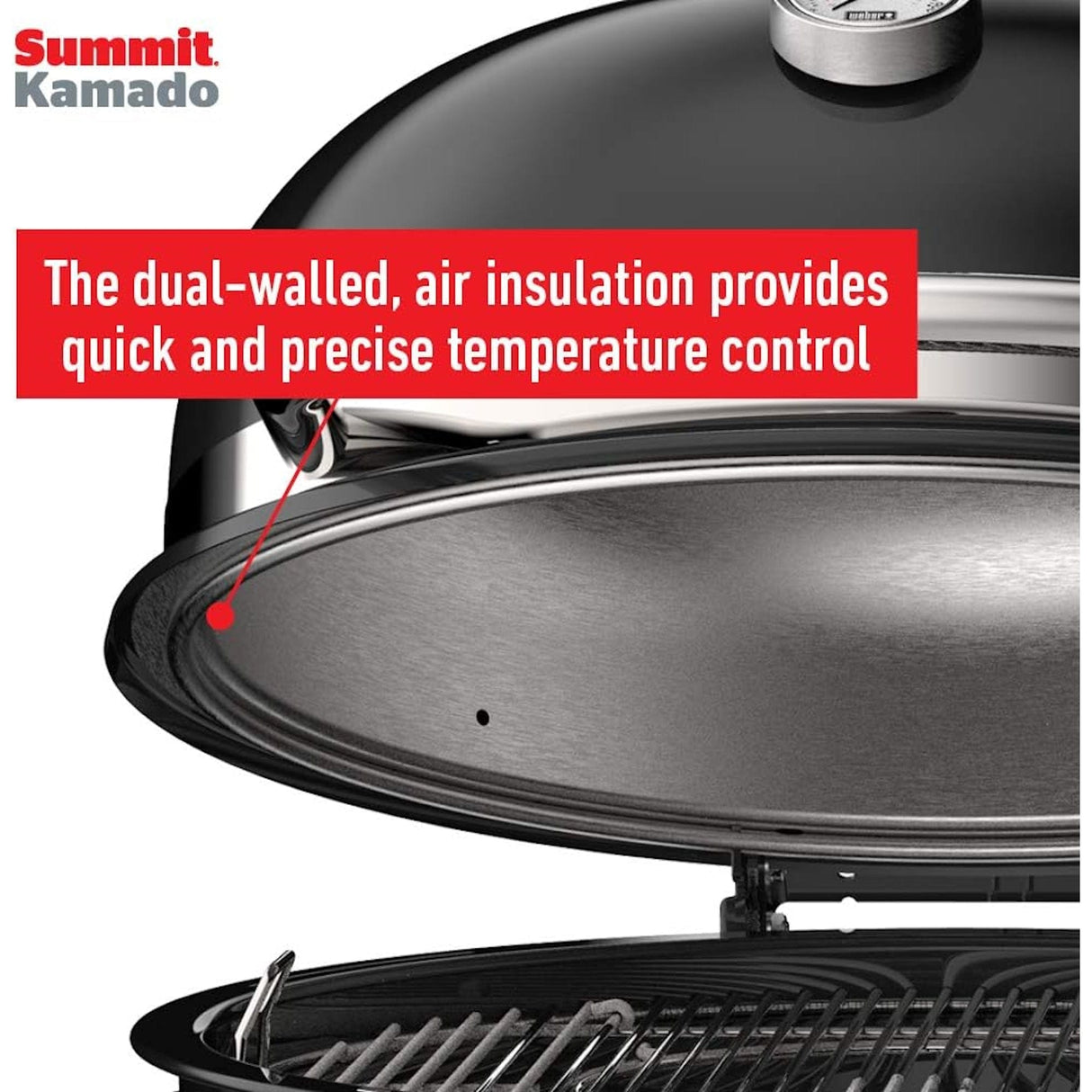 Weber | Summit® Kamado E6 Charcoal Grill + Free Gift