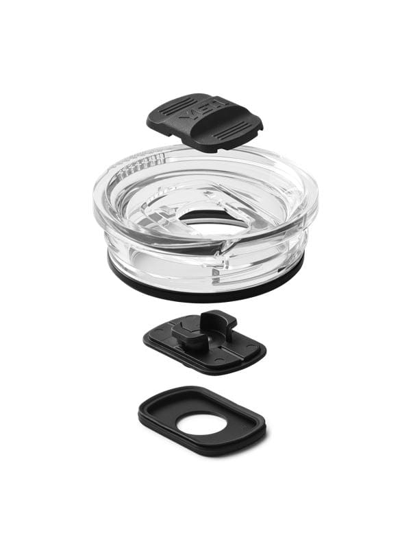 exploded view of then YETI Rambler's stronghold lid