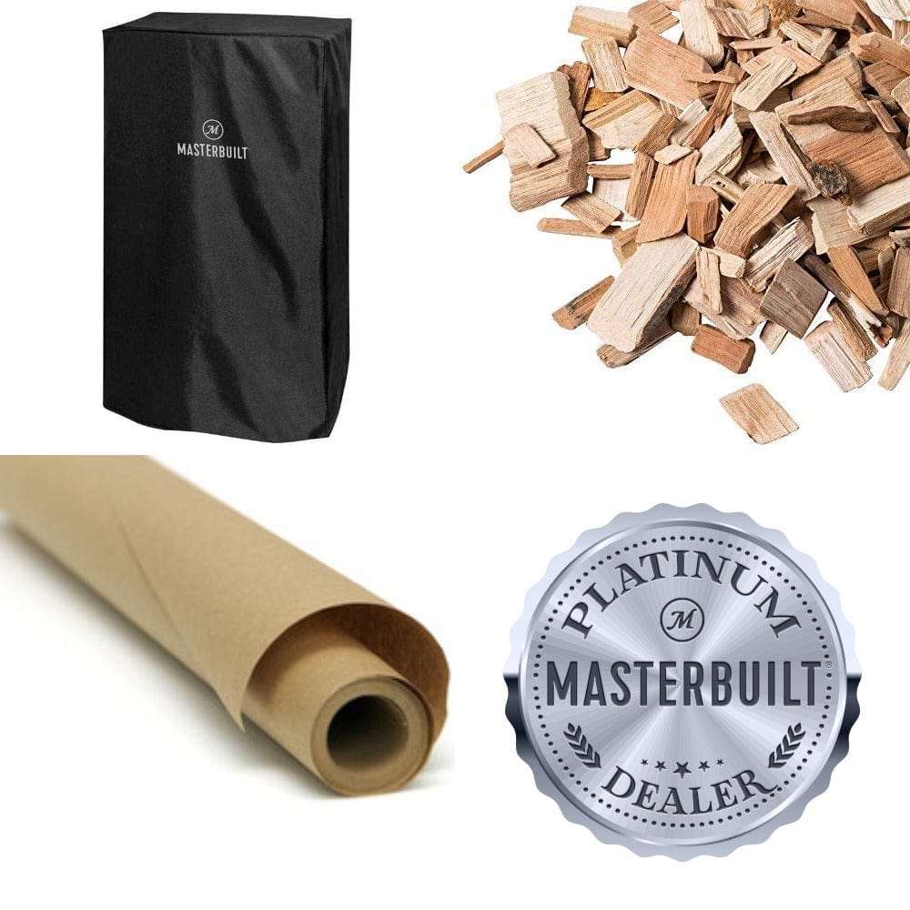 Masterbuilt Bluetooth Digital Electric Smoker 130P bundle