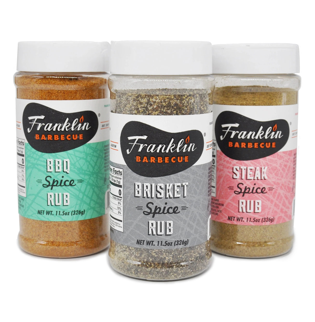 Franklin Barbecue Spice Rubs