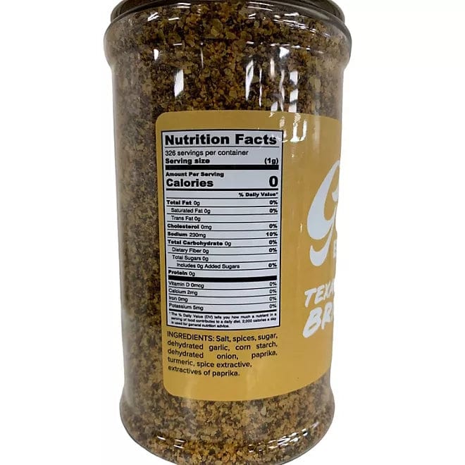 Goldee’s Brisket Rub 11.5 oz (326g) Bottle