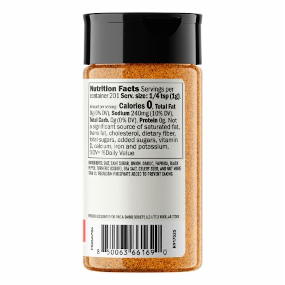 Fire & Smoke Society | Seasoned Salt | All-Purpose Spice Blend