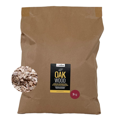 HotSmoked Oak Bulk Wood Chips front view 