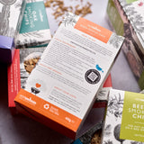 Mellow & Fruity Boxed Chips maple box rear view