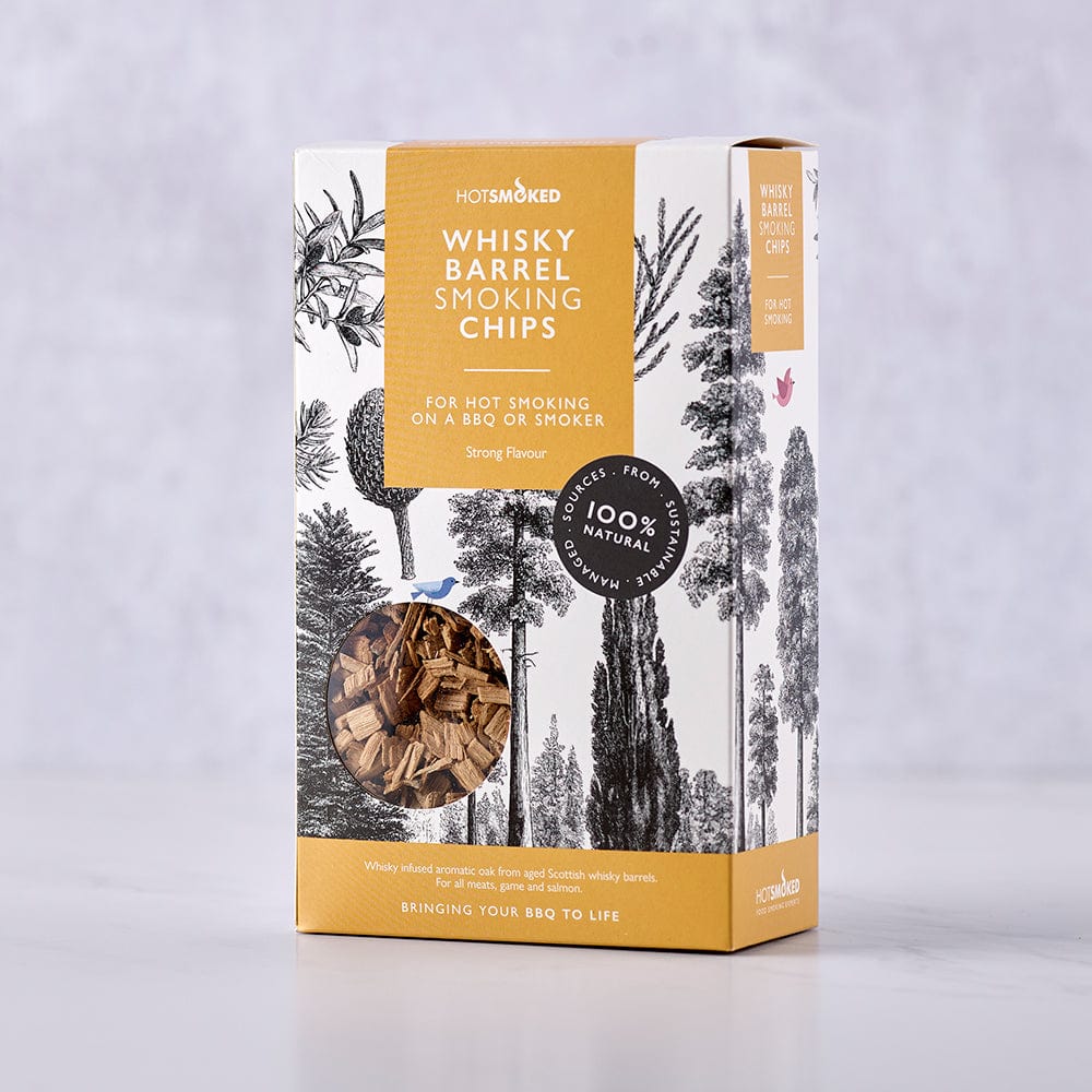 Whisky Barrel Smoking Chips front view