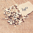 HotSmoked Apple Bulk Wood Chips close up on wood