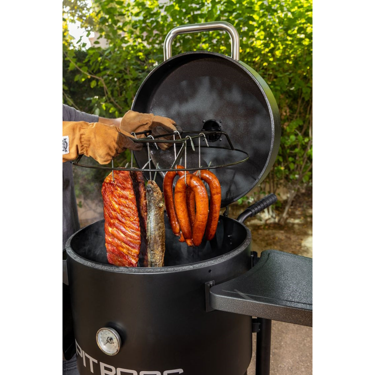 Pit Boss Grills | Pit Boss Champion Barrel Charcoal Smoker