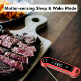 ChefsTemp | X10 Lite Instant Read Meat Thermometer (Black & Red)