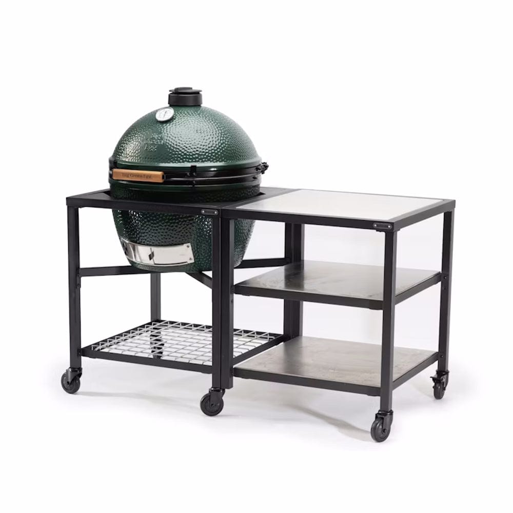 Big Green Egg | Modular Nest + Expansion Frame + Stainless Steel Shelves