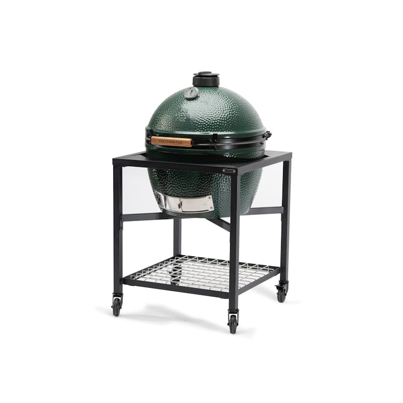 Big Green Egg | Modular Nest + Expansion Frame + Acacia Shelves Package