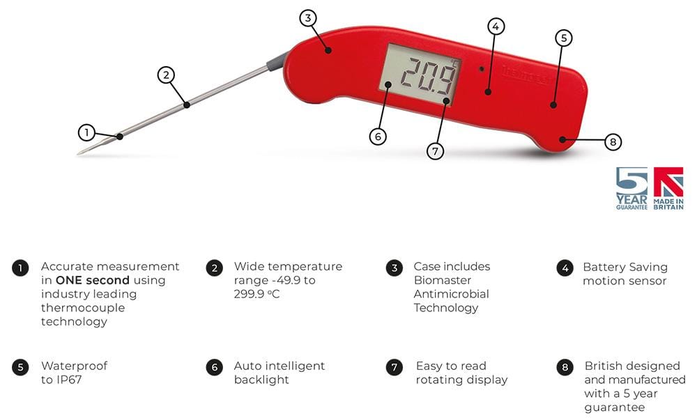 Thermapen One specifications