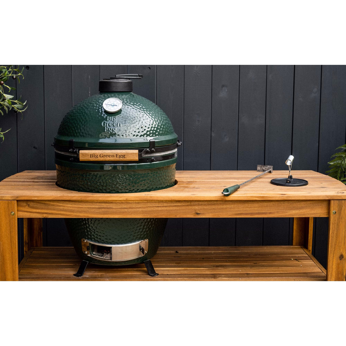 Big Green Egg | Large EGG Eucalyptus Table Bundle