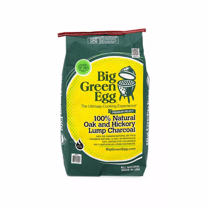 Big Green Egg | Premium 100% Natural Oak & Hickory Lump Charcoal - 8 Kg Bag