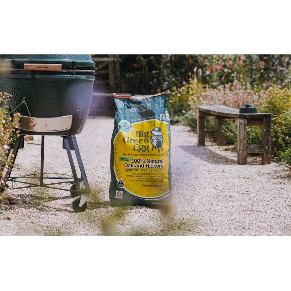 Big Green Egg | Premium 100% Natural Oak & Hickory Lump Charcoal - 8 Kg Bag