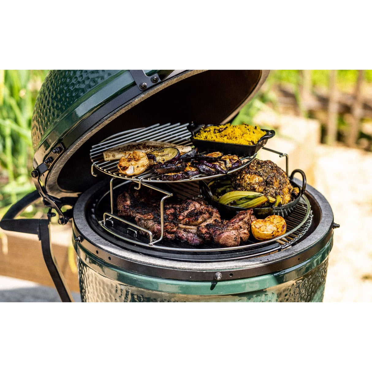 Big Green Egg | Large EGG IntEGGrated Nest Bundle