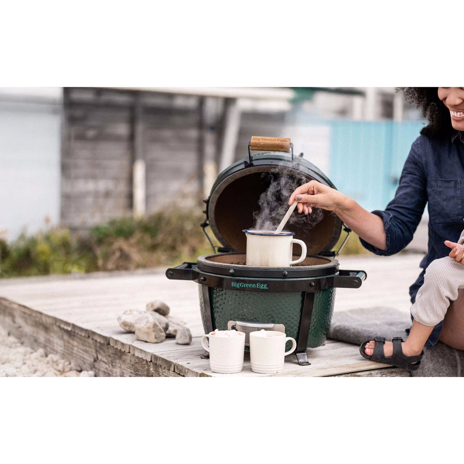 Big Green Egg MiniMax Bundle Pro Smoke BBQ