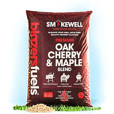 blazersfuels | Smokewell Smoking & Cooking Hardwood Pellets | 10 Kg Bag (Various Blends)