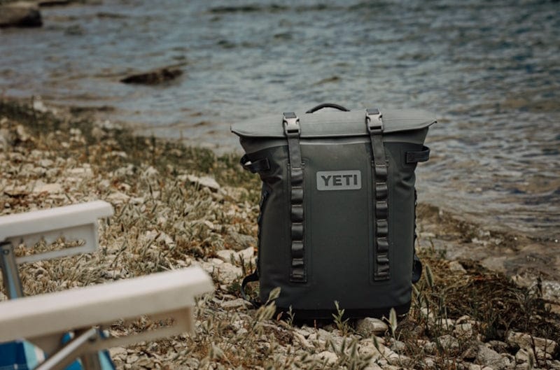 YETI Hopper Soft Backpack Cooler in nature