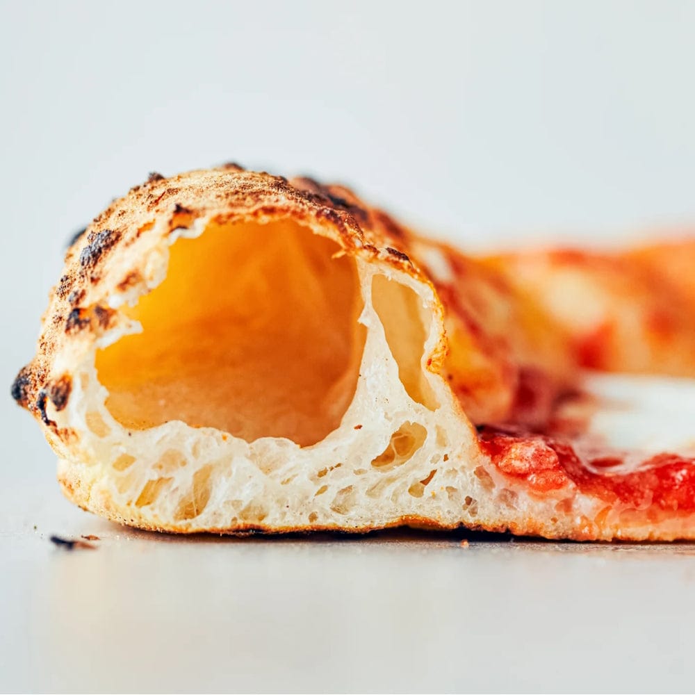 pizza crust from Gozney Pizza Cookbook Volume 01