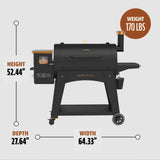 Pit Boss Grills | Austin XL Wood Pellet Grill | Onyx Edition